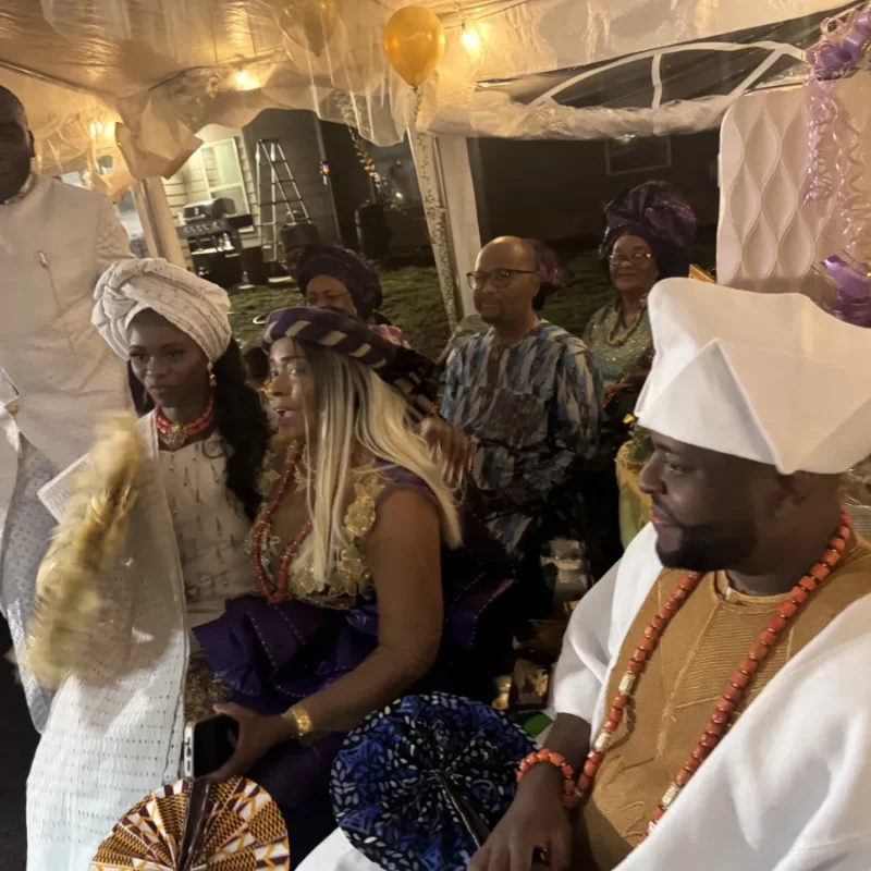 Group Photo of Bride and Groom Family