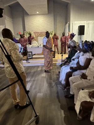 The Groom Greeting The Family