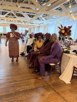 Alaga Equal Rights on Duty With The Bride's Family